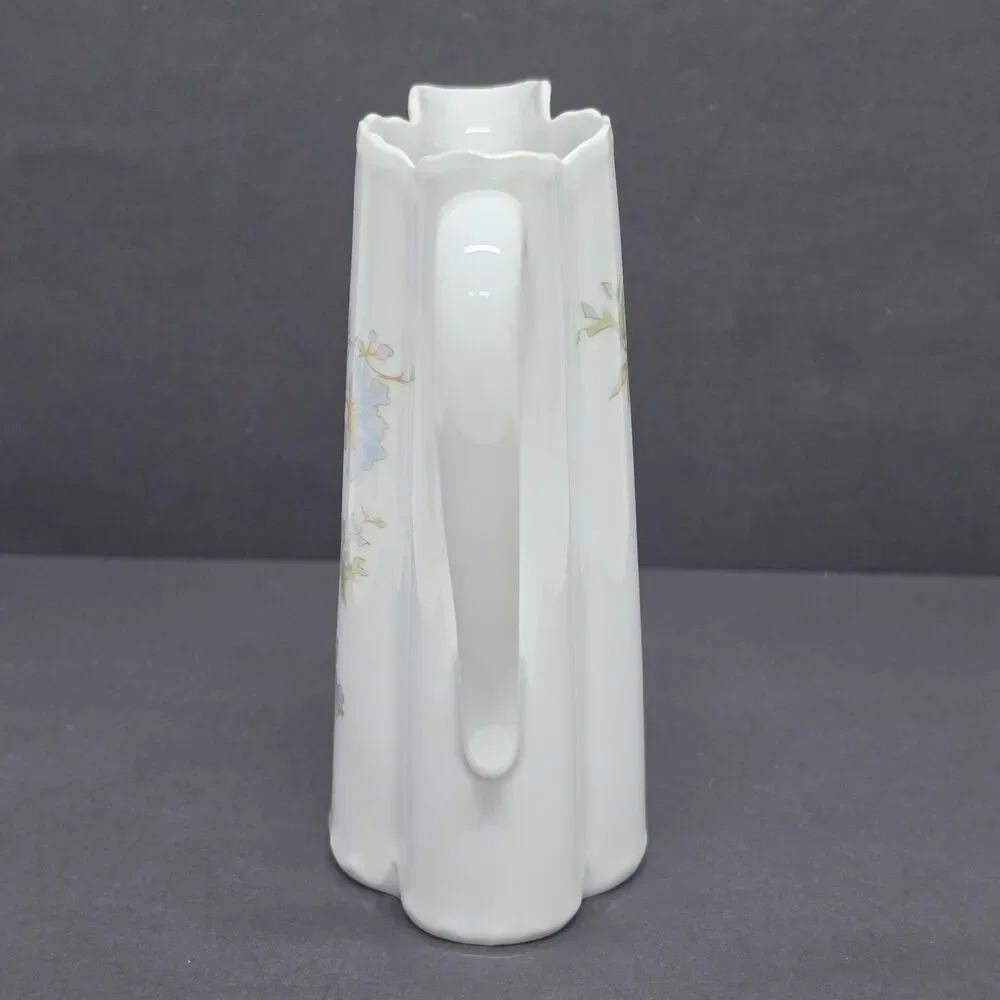 Vintage Haviland Limoges France Creamer Cornflower Blue Floral Pattern